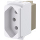 Modulo Pial Zeffia 1 Tomada 10A. Branco - 680160 Modulo Pial Zeffia 1 Tomada 10A. Branco - 680160