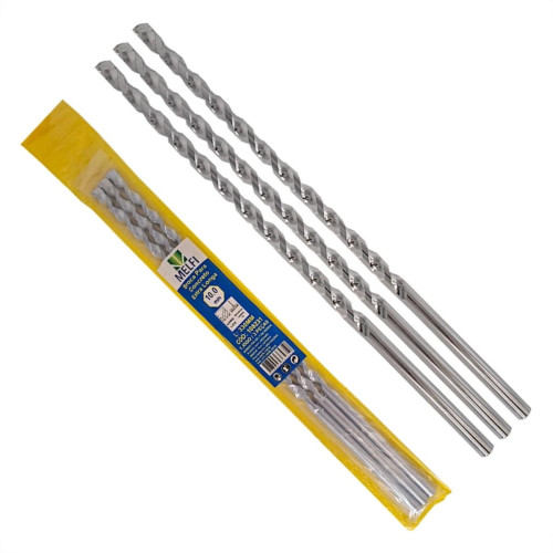 Broca Widea Extra Longa Melfi 10 Mm - Kit C/3 Pecas Broca Widea Extra Longa Melfi 10 Mm - Kit C/3 Pecas