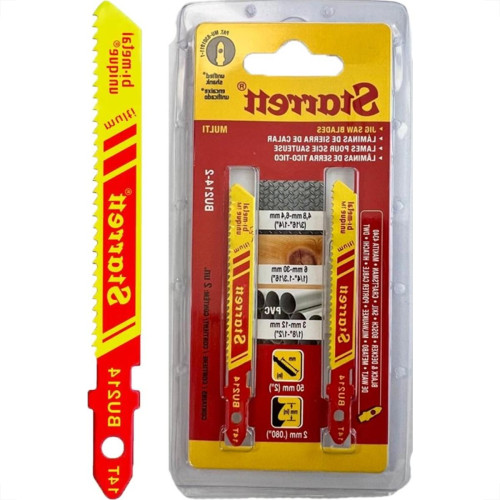 Serra Tico-Tico Lamina Starrett Multi Bi-Metal Com 2 Pecas Bu214-2 - 50Mm - 14T Serra Tico-Tico Lamina Starrett Multi Bi-Metal Com 2 Pecas Bu214-2 - 50Mm - 14T