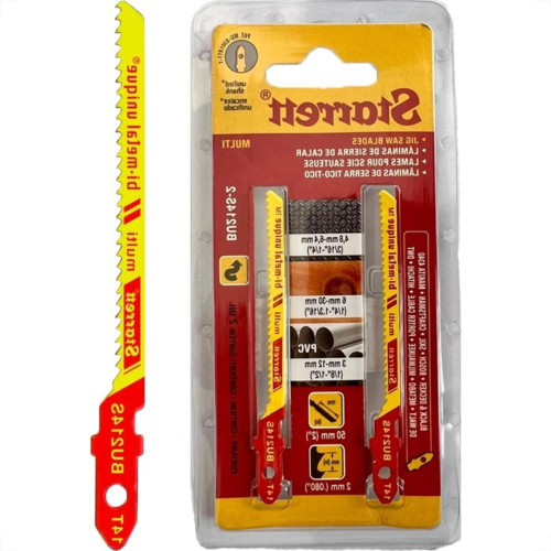Serra Tico-Tico Lamina Starrett Multi Bi-Metal Com 2 Pecas Bu214S-2 - 50Mm - 14T * Serra Tico-Tico Lamina Starrett Multi Bi-Metal Com 2 Pecas Bu214S-2 - 50Mm - 14T *