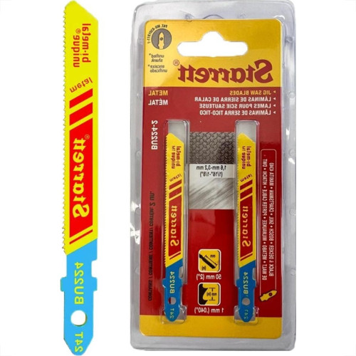 Serra Tico-Tico Lamina Starrett Metal Bi-Metal Com 2 Pecas Bu224-2 - 50Mm - 24T Serra Tico-Tico Lamina Starrett Metal Bi-Metal Com 2 Pecas Bu224-2 - 50Mm - 24T