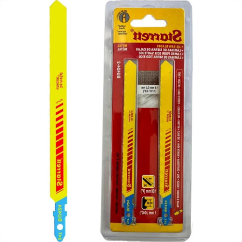 Serra Tico-Tico Lamina Starrett Metal Bi-Metal Com 2 Pecas Bu424-2 - 100Mm - 24T