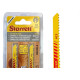Serra Tico-Tico Lamina Starrett Madeira Bi-Metal Com 2 Pecas Hcu36-2 - 75Mm - 6T Serra Tico-Tico Lamina Starrett Madeira Bi-Metal Com 2 Pecas Hcu36-2 - 75Mm - 6T