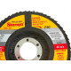 Disco Flap Starrett 4.1/2'' X 7/8''- Grao 50 Disco Flap Starrett 4.1/2'' X 7/8''- Grao 50