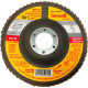 Disco Flap Starrett 4.1/2'' X 7/8''- Grao 60 Disco Flap Starrett 4.1/2'' X 7/8''- Grao 60