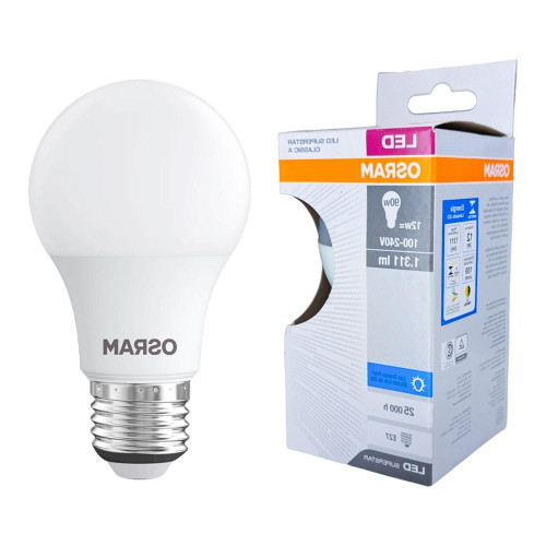 Lampada Led Bulbo Osram A-90 12W. 6500K. Lampada Led Bulbo Osram A-90 12W. 6500K.