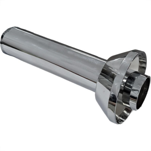 Tubo Ligacao Dacunha Cromado Abs 20Cm Tubo Ligacao Dacunha Cromado Abs 20Cm