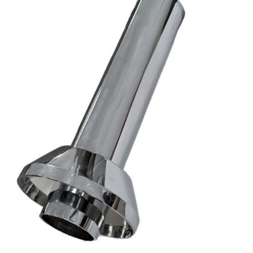 Tubo Ligacao Dacunha Cromado Abs 20Cm Tubo Ligacao Dacunha Cromado Abs 20Cm