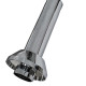 Tubo Ligacao Dacunha Cromado Abs 20Cm Tubo Ligacao Dacunha Cromado Abs 20Cm