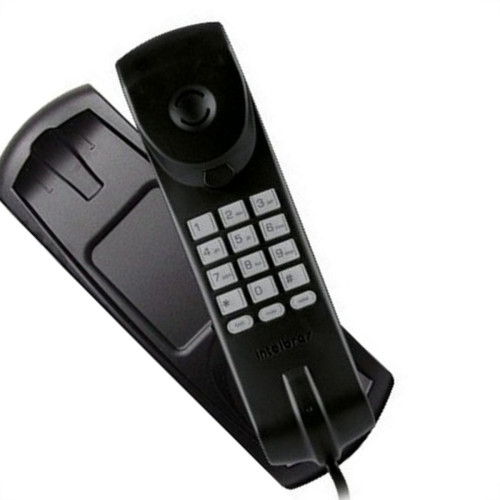 Telefone Intelbras Gondola Tc20 Preto Telefone Intelbras Gondola Tc20 Preto