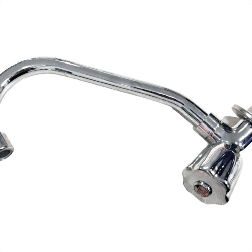 Torneira Bica Movel Pia Parede Metal Unifix - C-50 Styllo - 1/4 Volta - 1156 Cromada