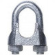 Clips Para Cabo Aco Frati 3/8'' - Kit C/5 Pecas Clips Para Cabo Aco Frati 3/8'' - Kit C/5 Pecas