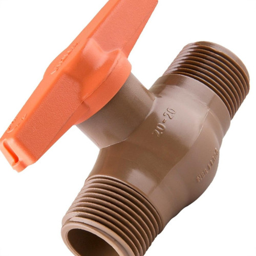 Registro Esfera Pvc Rosca Externa Viqua 3/4'' - Kit C/5 Pecas Registro Esfera Pvc Rosca Externa Viqua 3/4'' - Kit C/5 Pecas