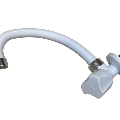 Torneira Bica Movel Pia Parede Abs Viqua Foz - C-40 Branca Torneira Bica Movel Pia Parede Abs Viqua Foz - C-40 Branca