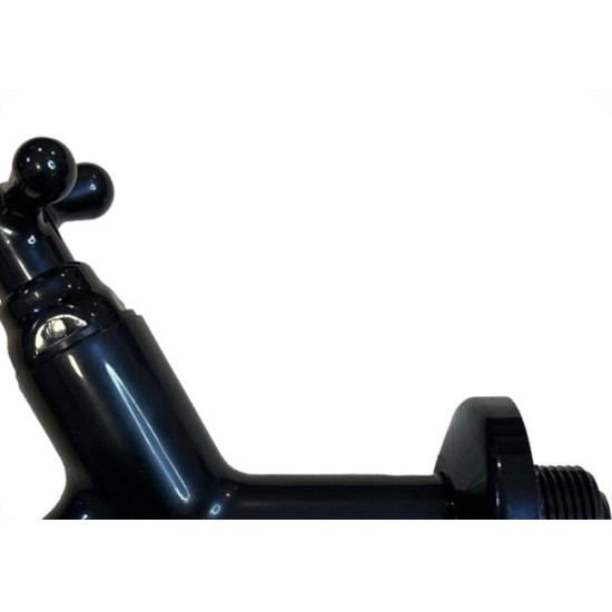 Torneira Jardim Abs Viqua Maruja C-33 - 1/2'' E 3/4'' Preta Torneira Jardim Abs Viqua Maruja C-33 - 1/2'' E 3/4'' Preta