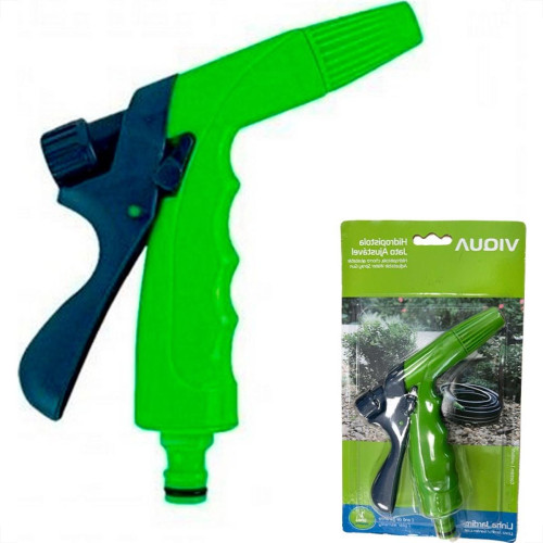 Esguicho jardim Viqua Engate Rapido Jato Ajustavel 1/2'' - 4000102