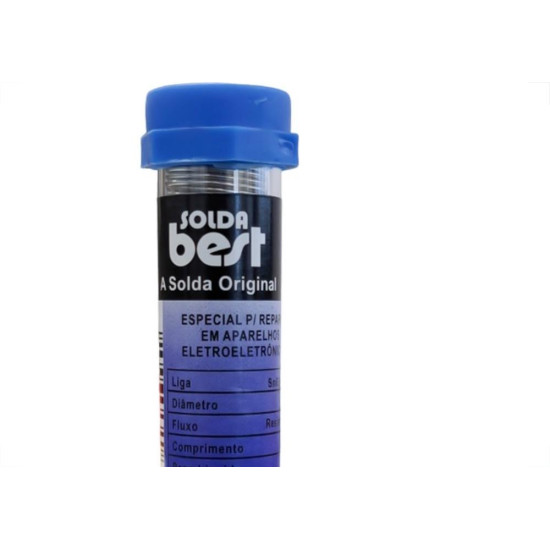 Solda Best Tubo Azul Com 4M De Fio 25Gr. - 153279
