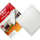 Plafon Led Embutir Ourolux Quadrado 24W. 1600Lm. 6500K. Bivolt Branco