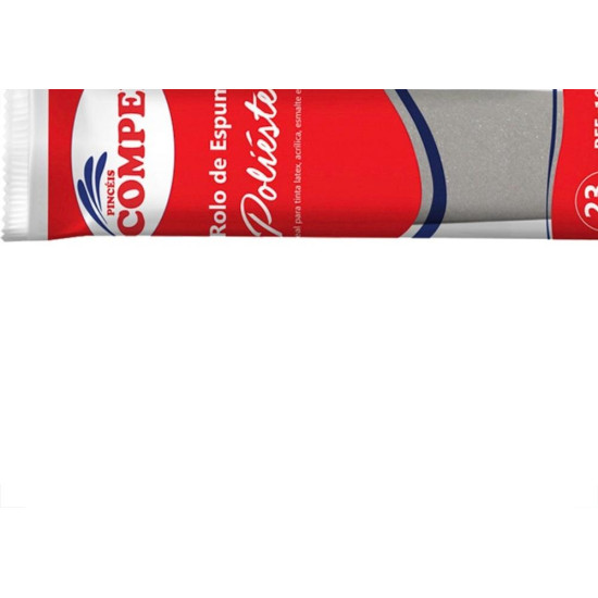 Rolo De Poliester Compel 23Cm - Kit C/12 Pecas Rolo De Poliester Compel 23Cm - Kit C/12 Pecas