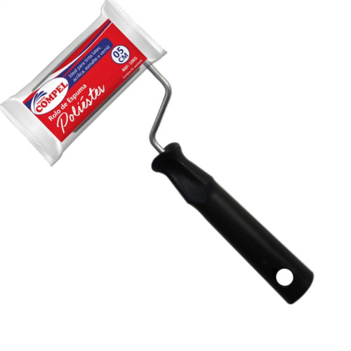 Rolo De Poliester Compel 5Cm - Kit C/12 Pecas Rolo De Poliester Compel 5Cm - Kit C/12 Pecas
