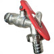 Torneira Esfera Jardim Com Porta Cadeado Thompson 1/2'' Torneira Esfera Jardim Com Porta Cadeado Thompson 1/2''