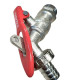 Torneira Esfera Jardim Com Porta Cadeado Thompson 1/2'' Torneira Esfera Jardim Com Porta Cadeado Thompson 1/2''