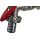 Torneira Esfera Jardim Thompson 3/4'' Com Porta Cadeado Torneira Esfera Jardim Thompson 3/4'' Com Porta Cadeado