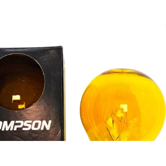 Lampada Colorida Thompson 15Wx127V. Amarela - Kit C/10 Pecas Lampada Colorida Thompson 15Wx127V. Amarela - Kit C/10 Pecas