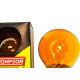 Lampada Colorida Thompson 15Wx127V. Laranja - Kit C/10 Pecas