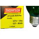 Lampada Colorida Thompson 15Wx127V. Verde - Kit C/10 Pecas Lampada Colorida Thompson 15Wx127V. Verde - Kit C/10 Pecas