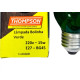 Lampada Colorida Thompson 15Wx220V. Verde - Kit C/10 Pecas Lampada Colorida Thompson 15Wx220V. Verde - Kit C/10 Pecas