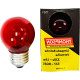 Lampada Colorida Thompson 15Wx220V. Vermelha - Kit C/10 Pecas Lampada Colorida Thompson 15Wx220V. Vermelha - Kit C/10 Pecas