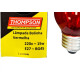 Lampada Colorida Thompson 15Wx220V. Vermelha - Kit C/10 Pecas Lampada Colorida Thompson 15Wx220V. Vermelha - Kit C/10 Pecas
