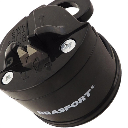 Afiador Para Faca Brasfort Mini Com Ventosa - 7455 Afiador Para Faca Brasfort Mini Com Ventosa - 7455
