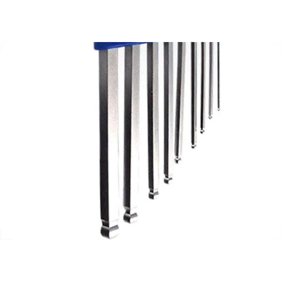 Chave Allen Jogo Brasfort Abaulada 1,5 A 10Mm Com 9 Pecas - 7830 Chave Allen Jogo Brasfort Abaulada 1,5 A 10Mm Com 9 Pecas - 7830
