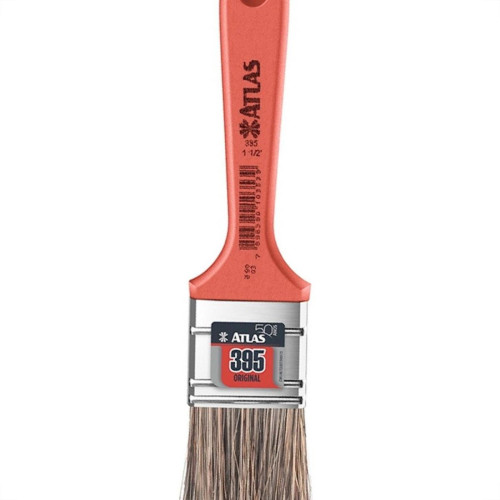 Pincel Trincha Pintura Atlas Ref.395   1.1/2'' - Kit C/12 Pecas