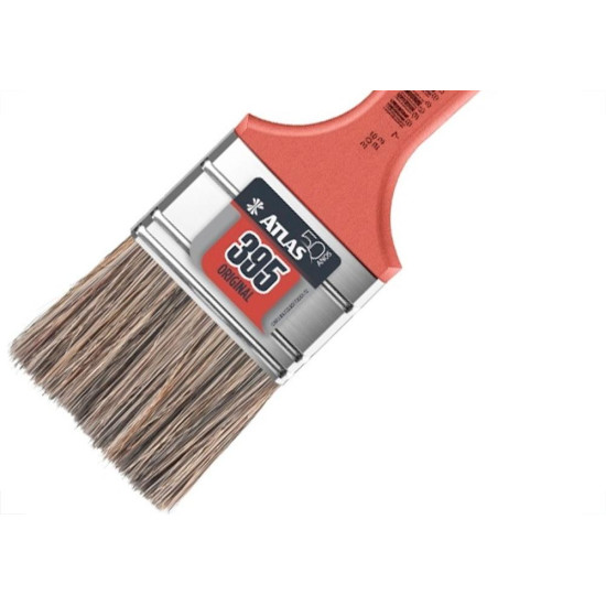 Pincel Trincha Pintura Atlas Ref.395   2'' - Kit C/12 Pecas