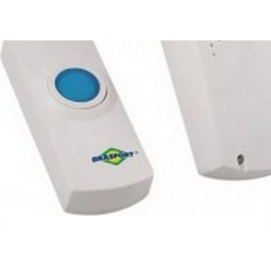 Campainha Sem Fio 220V. Brasfort Musical 32 Toques Pilha/Tomada - 8385 Campainha Sem Fio 220V. Brasfort Musical 32 Toques Pilha/Tomada - 8385
