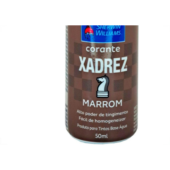 Corante Para Tinta Xadrez Marrom (50Ml) - Kit C/12 Pecas Corante Para Tinta Xadrez Marrom (50Ml) - Kit C/12 Pecas