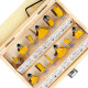 Fresa Para Tupia Eda 6Mm Com 12 Pecas - 9Zp Fresa Para Tupia Eda 6Mm Com 12 Pecas - 9Zp