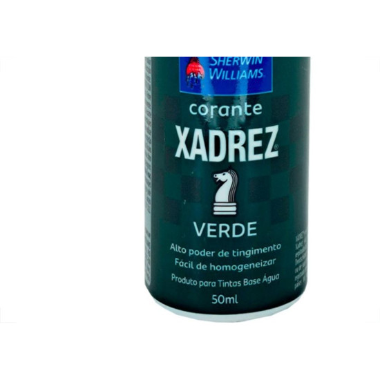 Corante Para Tinta Xadrez Verde (50Ml) - Kit C/12 Pecas Corante Para Tinta Xadrez Verde (50Ml) - Kit C/12 Pecas