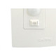 Sensor De Presenca + Fotocelula Qualitronix Embutir 180º Com Chave - Qi6M Sensor De Presenca + Fotocelula Qualitronix Embutir 180º Com Chave - Qi6M