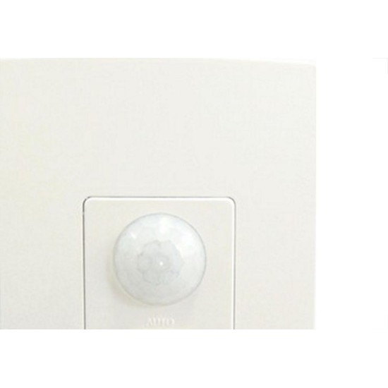 Sensor De Presenca + Fotocelula Qualitronix Embutir 180º Com Chave - Qi6M Sensor De Presenca + Fotocelula Qualitronix Embutir 180º Com Chave - Qi6M