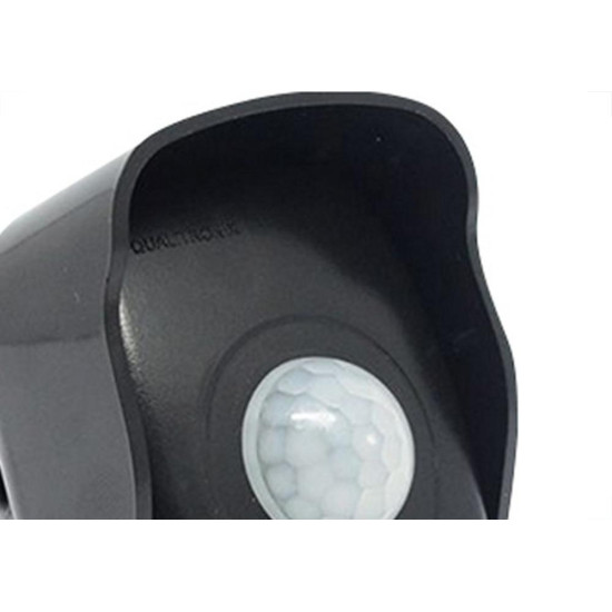 Sensor De Presenca + Fotocelula Qualitronix Preto Area Externa 180º - Qa26Mp Sensor De Presenca + Fotocelula Qualitronix Preto Area Externa 180º - Qa26Mp