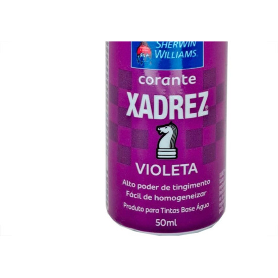Corante Para Tinta Xadrez Violeta (Lilas) (50Ml) - Kit C/12 Pecas Corante Para Tinta Xadrez Violeta (Lilas) (50Ml) - Kit C/12 Pecas