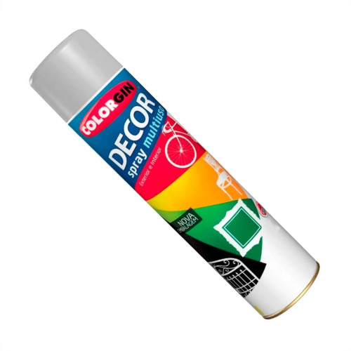 Spray Colorgin Decor Aluminio 360Ml 8581 Spray Colorgin Decor Aluminio 360Ml 8581