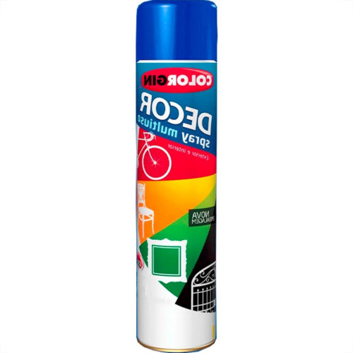 Spray Colorgin Decor Azul Colonial 360Ml 8611 Spray Colorgin Decor Azul Colonial 360Ml 8611
