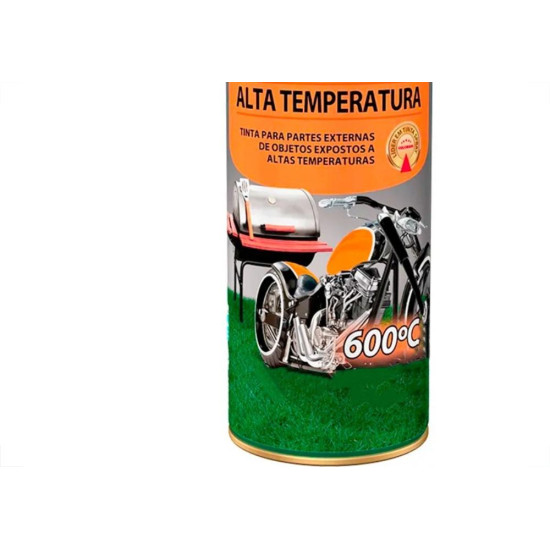 Spray Colorgin Alta Temperatura Branco 300Ml 5724 Spray Colorgin Alta Temperatura Branco 300Ml 5724