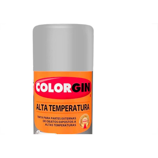 Spray Colorgin Alta Temperatura Branco 300Ml 5724 Spray Colorgin Alta Temperatura Branco 300Ml 5724