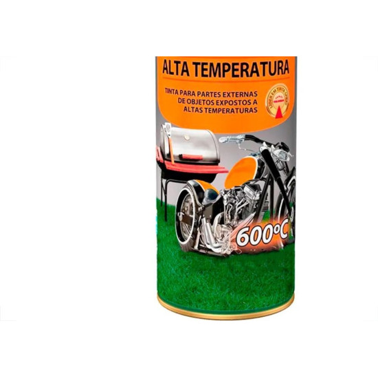 Spray Colorgin Alta Temperatura Preto 300Ml 5722 Spray Colorgin Alta Temperatura Preto 300Ml 5722